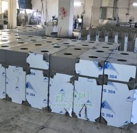 室內(nèi)方形分類垃圾箱工廠生產(chǎn)圖