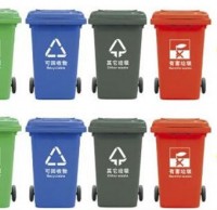 分類垃圾桶的顏色、標示分別代表什么？