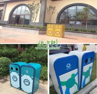 景區分類垃圾桶產品設計、生產制作的要點