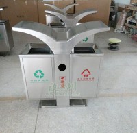 不銹鋼戶外垃圾桶廠家讓海南地產環境更美好