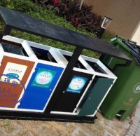 分類垃圾桶標識不清不明，垃圾何以分類？