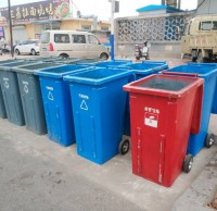 垃圾分4類(lèi)！新式分類(lèi)垃圾桶上崗