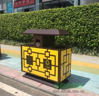 景區垃圾難分類該如何解決-高顏值垃圾桶指引游客