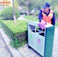 濰坊分類垃圾箱升級，高顏值果皮箱閃亮登場