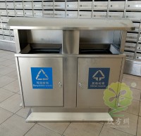 熱銷城市環(huán)衛(wèi)不銹鋼垃圾桶