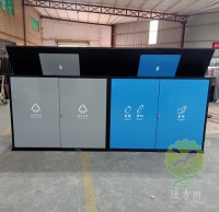 大型戶外垃圾桶生產(chǎn)廠家制作基地