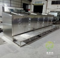 戶外大型不銹鋼垃圾分類屋