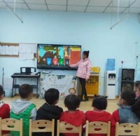 黃堡鎮第二幼兒園開展垃圾分類宣傳活動