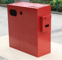 戶外防靜電金屬分類垃圾箱智慧城市環(huán)保設(shè)施的創(chuàng)新實(shí)踐