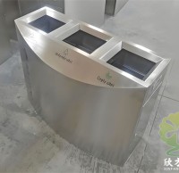 商用三分類不銹鋼垃圾桶環保升級與場景適配的解決方案