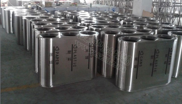 三孔分類環保垃圾桶 三孔分類環保垃圾桶