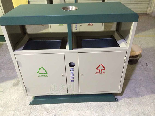 物業鋼制垃圾桶